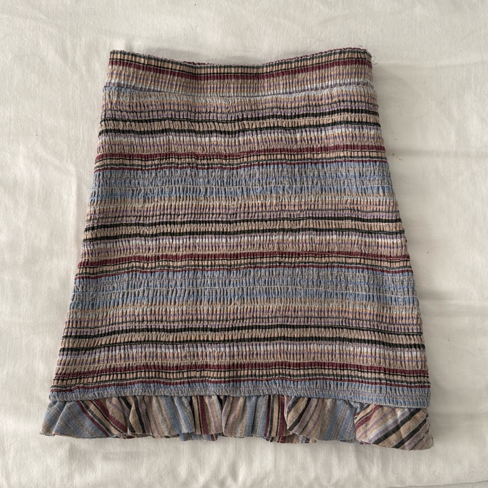 Smocked Skirt